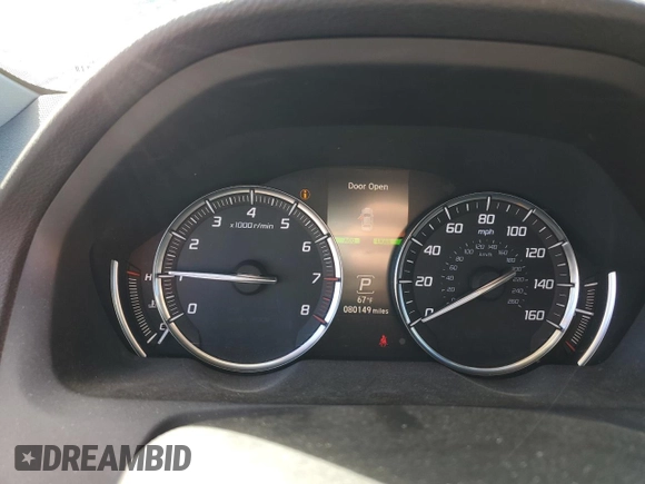 2018 Acura TLX with VIN 19UUB3F33JA001431, listed as a Copart auction lot 77879474 with 80,149 mi miles and Clean Title. Bid and sale history available at carsss.com. Image 9.