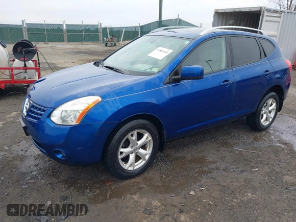 2009 Nissan Rogue SL with VIN JN8AS58T09W056867, listed as a IAAI auction lot 41808155 with 232,172 mi miles and . Bid and sale history available at DreamBid. Image 17.