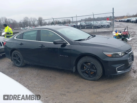 2016 Chevrolet Malibu LS with VIN 1G1ZB5ST7GF334760, listed as a IAAI auction lot 42007865 with 113,776 mi miles and . Bid and sale history available at carsss.com. Image 12.