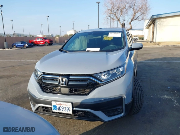2022 Honda CR-V EX with VIN 5J6RW1H54NA000185, listed as a IAAI auction lot 41441299 with 29,087 mi miles. Bid and sale history available at carsss.com. Image 13.