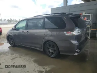 2012 Toyota Sienna SE with VIN 5TDXK3DCXCS229804, listed as a Copart auction lot 45532935 with 338,587 mi miles and Clean Title. Bid and sale history available at carsss.com. Image 2.