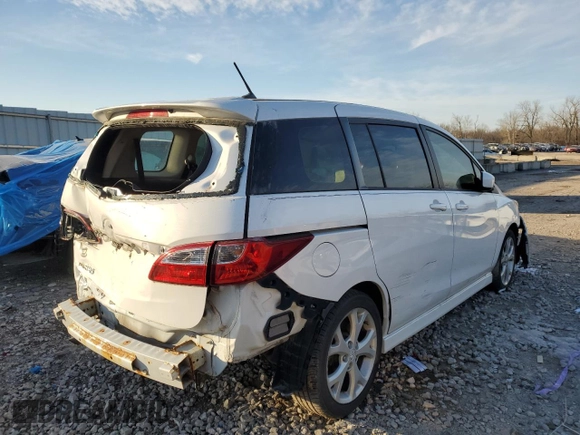 2012 Mazda 5 Touring with VIN JM1CW2CL2C0124689, listed as a Copart auction lot 42106995 with 212,880 mi miles and Non Repairable. Bid and sale history available at DreamBid. Image 3.