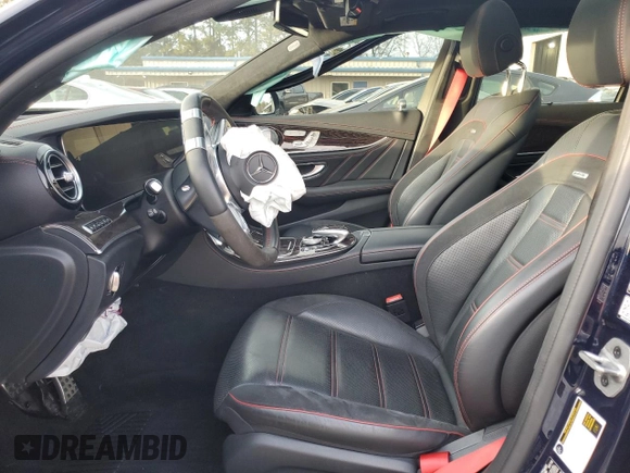 2020 Mercedes-Benz E AMG E 53 with VIN WDDZF6BB1LA710679, listed as a Copart auction lot 42975185 with Not Provided miles and Salvage Title. Bid and sale history available at carsss.com. Image 7.