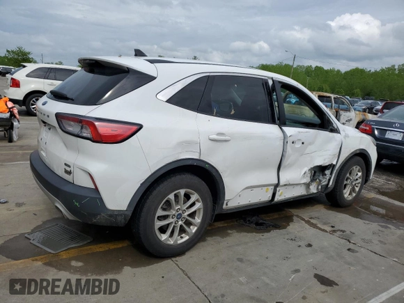 2021 Ford Escape SE Hybrid with VIN 1FMCU0BZXMUA59452, listed as a Copart auction lot 54580445 with 59,984 mi miles and Salvage title. Bid and sale history available at DreamBid. Image 3.