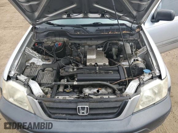 2001 Honda CR-V LX with VIN JHLRD28431S017351, listed as a Copart auction lot 52381105 with 118,970 mi miles and Salvage Title. Bid and sale history available at carsss.com. Image 12.