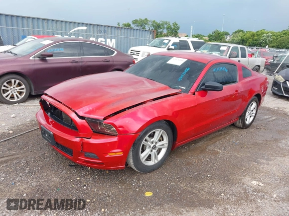 2013 Ford Mustang V6 with VIN 1ZVBP8AM9D5283332, listed as a IAAI auction lot 42471456 with 108,514 mi miles and . Bid and sale history available at DreamBid. Image 18.