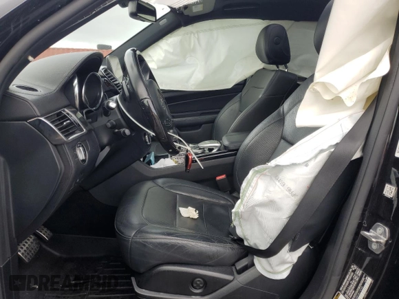 2018 Mercedes-Benz GLE 43 AMG with VIN 4JGDA6EB1JB119768, listed as a Copart auction lot 42336745 with 109,828 mi miles and Salvage Title. Bid and sale history available at DreamBid. Image 7.