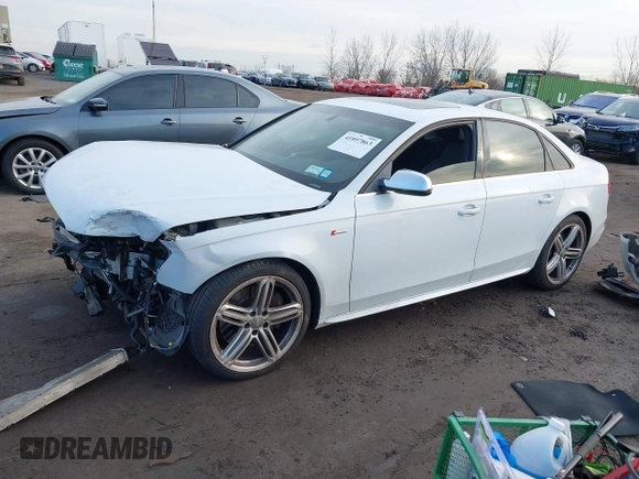 2014 Audi S4 Premium Plus with VIN WAUBGAFL1EA026018, listed as a IAAI auction lot 41897863 with 30,246 mi miles. Bid and sale history available at carsss.com. Image 18.