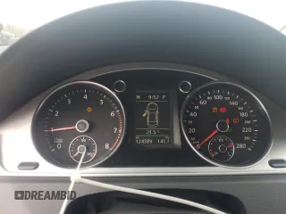 2011 Volkswagen CC with VIN WVWHN9AN5BE739809, listed as a Copart auction lot 54607385 with 124,389 mi miles and Salvage Title. Bid and sale history available at DreamBid. Image 9.