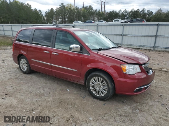 2014 Chrysler Town & Country Limited with VIN 2C4RC1GG2ER377112, listed as a Copart auction lot 52849265 with 212,395 mi miles and Salvage Title. Bid and sale history available at DreamBid. Image 4.
