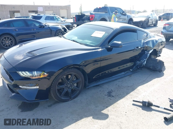 2018 Ford Mustang GT with VIN 1FA6P8CF4J5138378, listed as a IAAI auction lot 42054641 with 50,984 mi miles and . Bid and sale history available at DreamBid. Image 2.