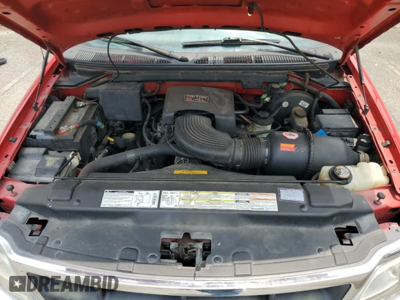 1997 Ford F-150 XL with VIN 1FTEX17L1VNB55769, listed as a Copart auction lot 58901715 with 174,234 mi miles and Salvage title. Bid and sale history available at DreamBid. Image 11.