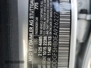 2014 Mercedes-Benz C 350 Sport with VIN WDDGF5HB0EA926227, listed as a Copart auction lot 71955504 with 57,273 mi miles and Salvage Title. Bid and sale history available at DreamBid. Image 12.