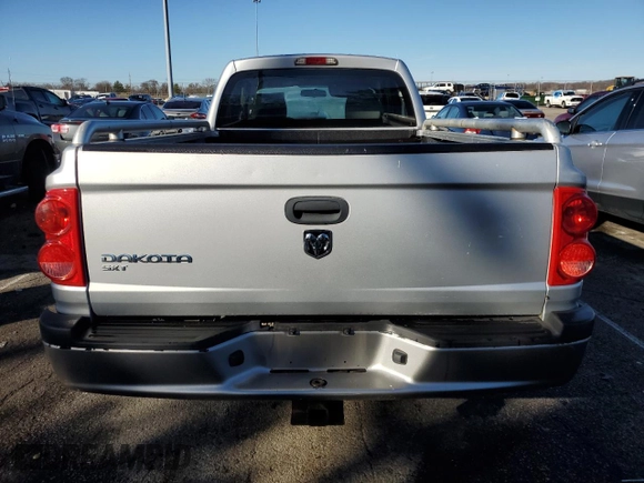 2008 Dodge Dakota with VIN 1D7HW32K28S567124, listed as a Copart auction lot 85261464 with 67,811 mi miles and Clean title. Bid and sale history available at DreamBid. Image 6.