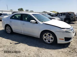 2010 Ford Fusion SE with VIN 3FAHP0HA1AR182522, listed as a Copart auction lot 55133975 with 166,793 mi miles and Salvage Title. Bid and sale history available at DreamBid. Image 4.