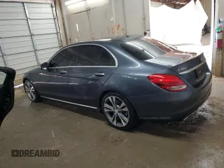 2015 Mercedes-Benz C 300 with VIN 55SWF4JB1FU075797, listed as a Copart auction lot 49870755 with 93,838 mi miles and Salvage Title. Bid and sale history available at carsss.com. Image 2.