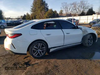 2023 BMW 4 Series 430i xDrive with VIN WBA73AV06PFM99802, listed as a Copart auction lot 45356035 with Not provided miles and Salvage title. Bid and sale history available at DreamBid. Image 3.