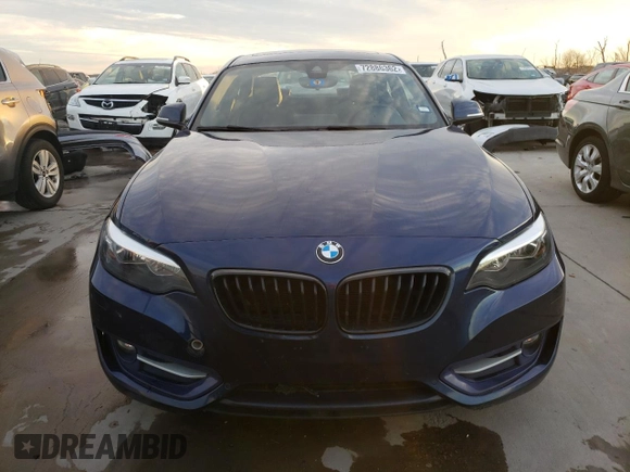 2017 BMW 2 Series 230i xDrive with VIN WBA2H9C32HV986946, listed as a Copart auction lot 72886362 with 65,155 mi miles and . Bid and sale history available at DreamBid. Image 5.