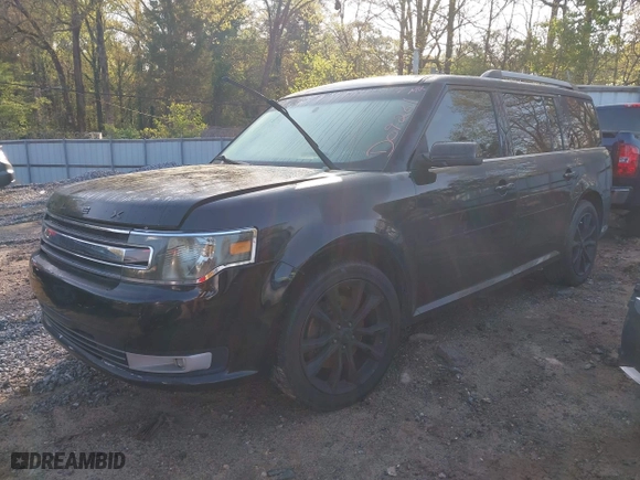 2014 Ford Flex SEL with VIN 2FMGK5C83EBD09261, listed as a IAAI auction lot 41914525 with 281,741 mi miles. Bid and sale history available at carsss.com. Image 2.
