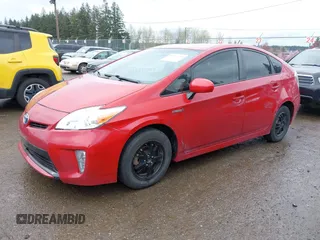 2014 Toyota Prius Four with VIN JTDKN3DU9E0378771, listed as a IAAI auction lot 41927740 with 245,061 mi miles. Bid and sale history available at carsss.com. Image 2.