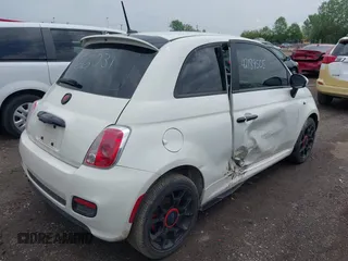 2013 FIAT 500 Sport z VIN 3C3CFFBR8DT666031, wystawiony jako IAAI lot #42189505 z przebiegiem 82 333 mil mil oraz . Historia ofert i sprzedaży dostępna na DreamBid. Obrazek 4.
