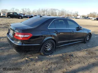 2011 Mercedes-Benz E-Class E 550 Luxury with VIN WDDHF9AB2BA264183, listed as a Copart auction lot 46336995 with 184,659 mi miles and Salvage Title. Bid and sale history available at carsss.com. Image 3.