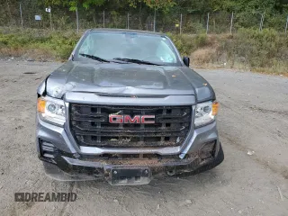 2021 GMC Canyon 4WD Elevation Standard with VIN 1GTH6BEN7M1212279, listed as a Copart auction lot 74376114 with 14,147 mi miles and Salvage Title. Bid and sale history available at carsss.com. Image 5.
