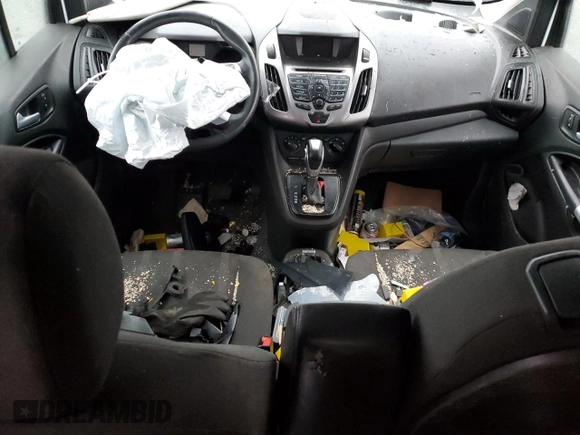 2014 Ford Transit Connect XLT z VIN NM0LE7F72E1143302, wystawiony jako Copart lot #84223264 z przebiegiem Nie podano mil oraz Szkoda całkowita • Salvage title. Historia ofert i sprzedaży dostępna na DreamBid. Obrazek 8.