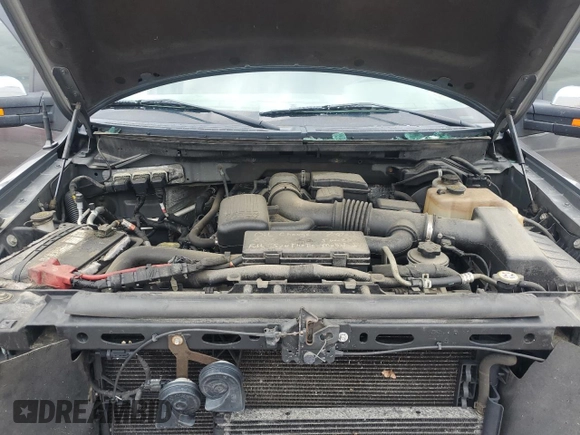 2010 Ford F-150 XL with VIN 1FTFW1EVXAFA58084, listed as a Copart auction lot 54670295 with 134,761 mi miles and Clean title. Bid and sale history available at DreamBid. Image 11.