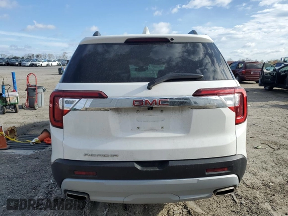 2023 GMC Acadia SLT with VIN 1GKKNML46PZ148504, listed as a Copart auction lot 51126605 with 44,960 mi miles and Clean Title. Bid and sale history available at DreamBid. Image 6.