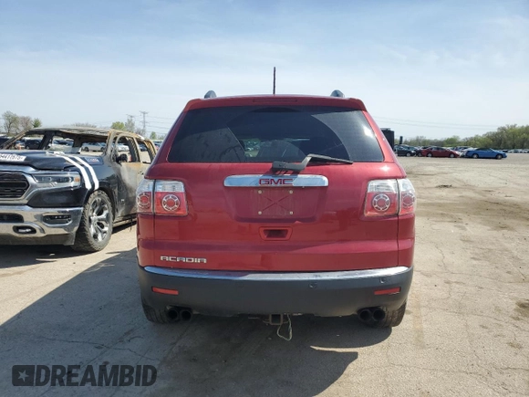 2012 GMC Acadia SLE z VIN 1GKKRPED4CJ378778, wystawiony jako Copart lot #54485125 z przebiegiem 234 815 mil mil oraz Szkoda całkowita • Salvage title. Historia ofert i sprzedaży dostępna na DreamBid. Obrazek 6.