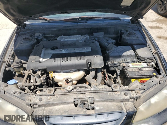 2006 Hyundai Elantra GLS z VIN KMHDN46D56U233227, wystawiony jako Copart lot #54752385 z przebiegiem Nie podano mil oraz Szkoda całkowita • Salvage title. Historia ofert i sprzedaży dostępna na DreamBid. Obrazek 11.