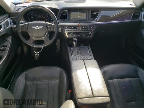 2016 Hyundai Genesis 3.8L with VIN KMHGN4JE1GU140123, listed as a Copart auction lot 49314885 with 118,673 mi miles and Salvage Title. Bid and sale history available at carsss.com. Image 8.