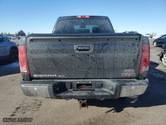 2013 GMC Sierra 1500 SLT with VIN 3GTP2WE7XDG178520, listed as a Copart auction lot 88960775 with 133,535 mi miles and Salvage Title. Bid and sale history available at carsss.com. Image 6.