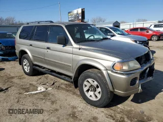 2002 Mitsubishi Montero XLS z VIN JA4MT31R22J009216, wystawiony jako Copart lot #42943735 z przebiegiem 190 168 mil mil oraz Szkoda całkowita • Salvage title. Historia ofert i sprzedaży dostępna na DreamBid. Obrazek 4.
