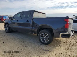 2022 Chevrolet Silverado 1500 LT with VIN 3GCUDDED1NG652802, listed as a Copart auction lot 87692655 with Not Provided miles and Salvage Title. Bid and sale history available at DreamBid. Image 2.