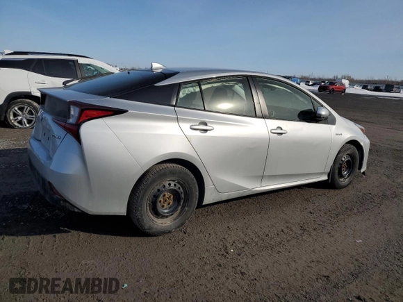 2020 Toyota Prius LE with VIN JTDL9RFU1L3016731, listed as a Copart auction lot 49089155 with 95,568 mi miles and Salvage Title. Bid and sale history available at DreamBid. Image 3.