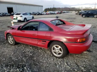 1991 Toyota MR2 z VIN JT2SW21M4M0007648, wystawiony jako Copart lot #82682644 z przebiegiem 140 110 mil mil oraz Szkoda całkowita • Salvage title. Historia ofert i sprzedaży dostępna na DreamBid. Obrazek 2.