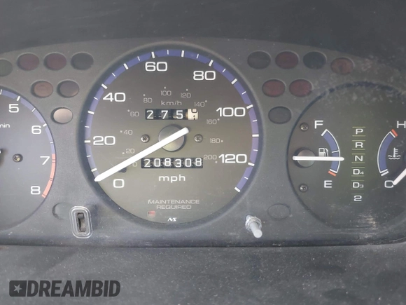 1999 Honda Civic LX with VIN 1HGEJ6671XL046764, listed as a IAAI auction lot 42055408 with 208,308 mi miles. Bid and sale history available at carsss.com. Image 7.