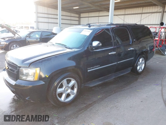 2010 Chevrolet Suburban LTZ with VIN 1GNUKKE37AR188966, listed as a IAAI auction lot 41833988 with 215,922 mi miles. Bid and sale history available at carsss.com. Image 2.