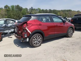 2024 Nissan Kicks SV with VIN 3N1CP5CVXRL560219, listed as a Copart auction lot 53769305 with 2,071 mi miles and Salvage Title. Bid and sale history available at DreamBid. Image 3.