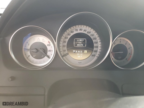 2012 Mercedes-Benz C-Class C 250 with VIN WDDGJ4HBXCF856583, listed as a Copart auction lot 44264785 with 80,375 mi miles and Salvage Title. Bid and sale history available at carsss.com. Image 9.