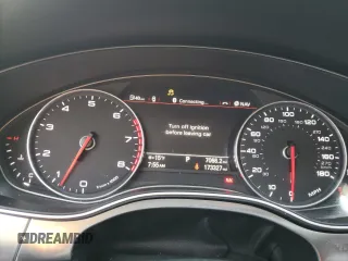 2013 Audi A7 3.0 Premium Plus with VIN WAUYGAFC0DN017568, listed as a Copart auction lot 41735185 with 173,327 mi miles and Salvage Title. Bid and sale history available at carsss.com. Image 9.