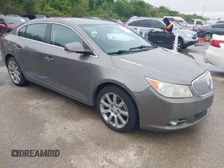 2010 Buick LaCrosse CXS with VIN 1G4GE5EV0AF269028, listed as a IAAI auction lot 41970346 with 221,490 mi miles. Bid and sale history available at carsss.com. Image 1.
