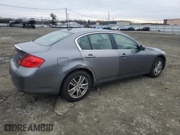 2011 Infiniti G37 x z VIN JN1CV6AR4BM402925, wystawiony jako Copart lot #44201475 z przebiegiem 126 449 mil mil oraz Szkoda całkowita • Salvage title. Historia ofert i sprzedaży dostępna na DreamBid. Obrazek 3.