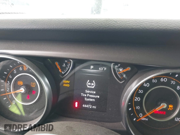 2022 Jeep Wrangler Unlimited High Tide with VIN 1C4HJXDG8NW126143, listed as a IAAI auction lot 41507703 with 44,472 mi miles and . Bid and sale history available at DreamBid. Image 15.