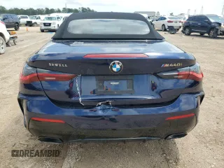 2023 BMW 4 Series M440i with VIN WBA53AT03PCL15153, listed as a Copart auction lot 49828855 with 7,354 mi miles and Salvage Title. Bid and sale history available at DreamBid. Image 12.