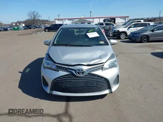 2015 Toyota Yaris L with VIN VNKKTUD38FA048576, listed as a IAAI auction lot 41823728 with 147,476 mi miles. Bid and sale history available at carsss.com. Image 12.