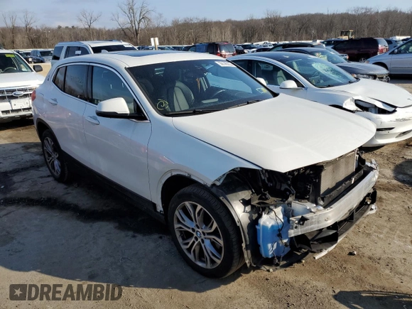 2019 BMW X2 xDrive28i with VIN WBXYJ5C5XKEF83001, listed as a Copart auction lot 39145223 with 20,158 mi miles. Bid and sale history available at carsss.com. Image 4.