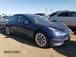 2022 Tesla Model 3 z VIN 5YJ3E1EA4NF304558, wystawiony jako Copart lot #57415935 z przebiegiem 101 771 mil mil oraz Czysty tytuł • Clean title. Historia ofert i sprzedaży dostępna na DreamBid. Obrazek 4.